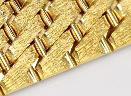 Foto 3 - Design-Gold-Armband Gravurmuster in massiv 14K Gelbgold, K2171
