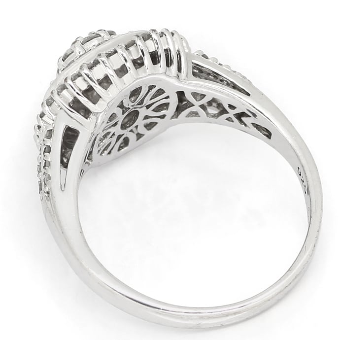 Foto 3 - Ring mit 1,07ct River Diamanten in Silber, 925 Sterling, R9830