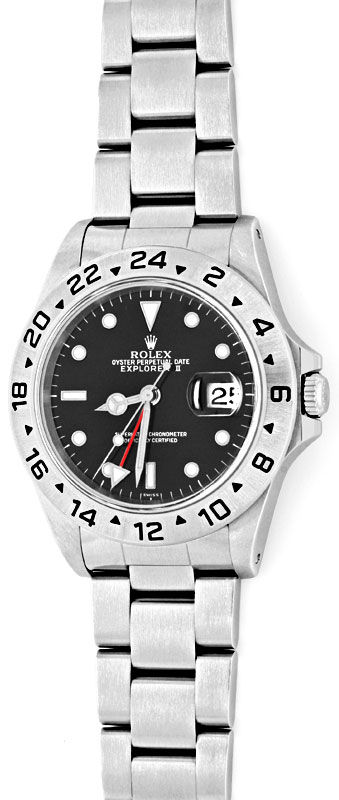 Foto 2 - Rolex Explorer 2 Oyster Lock Date Chronometer ST Topuhr, U1405